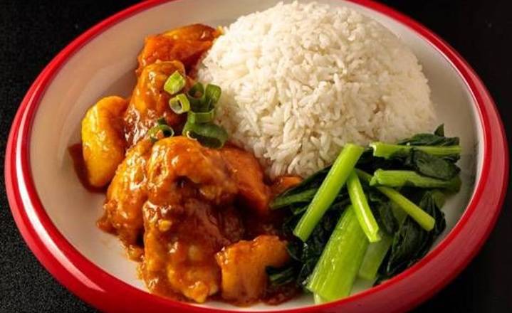 Curry Chicken on Rice