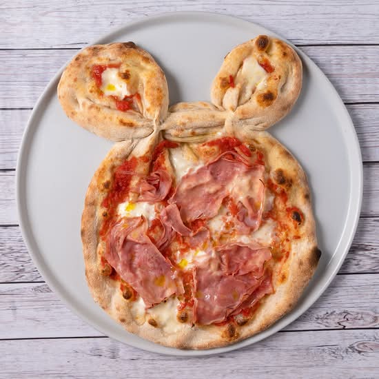 Kids Ham and Cheese Pizza