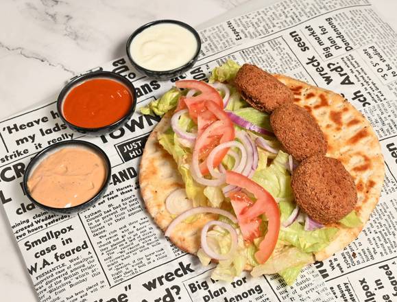Vegetarian Falafel Kebab (V)
