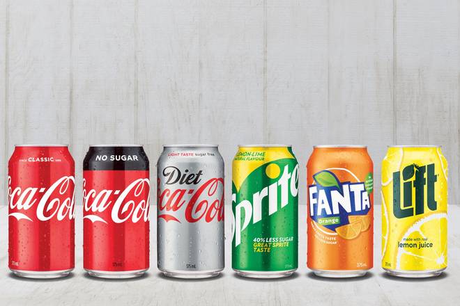 Coca Cola 375ml Can Range