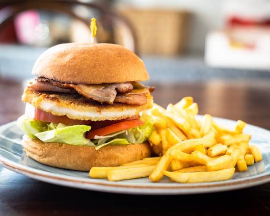 Chicken Schnitzel Burger