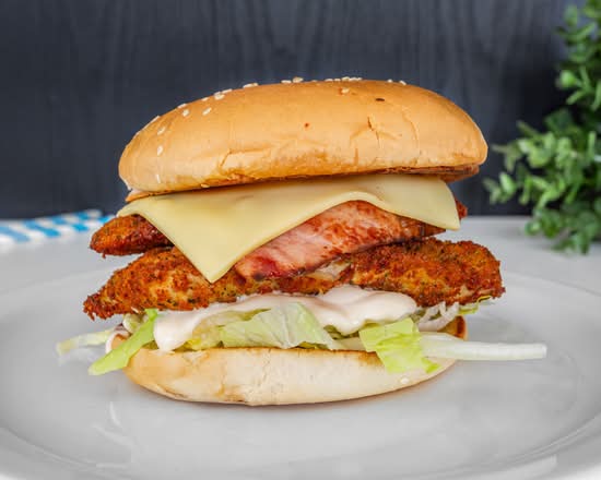 Chicken Schnitzel Burger