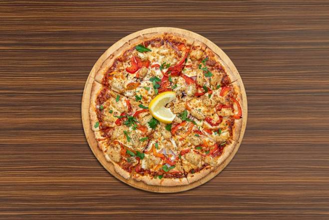 Fried Calamari Pizza