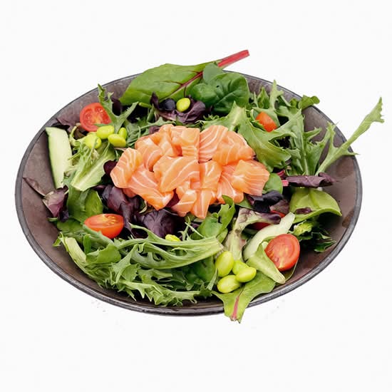 Salmon Sashimi Salad