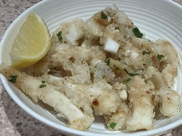 Lemon & Pepper Fried Squid