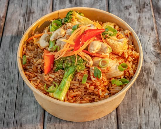 Cashew nuts Fried Rice chicken