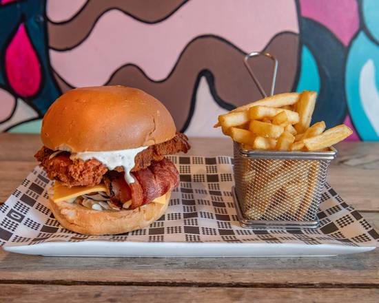 Buffalo Chicken Burger