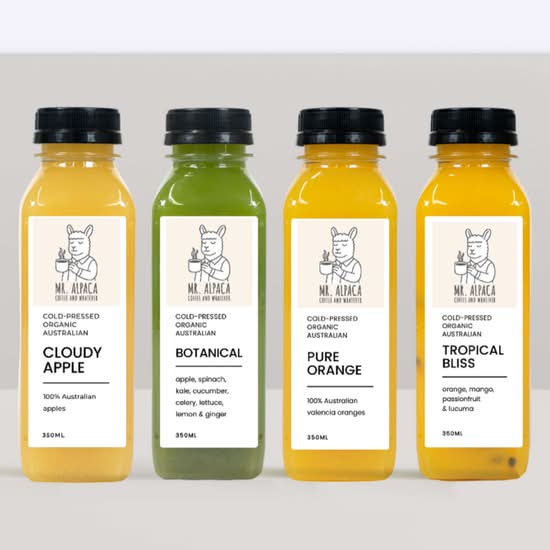 Organic Cold Pressed Juice (U)