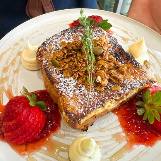 Crème Brûlée French Toast (U)