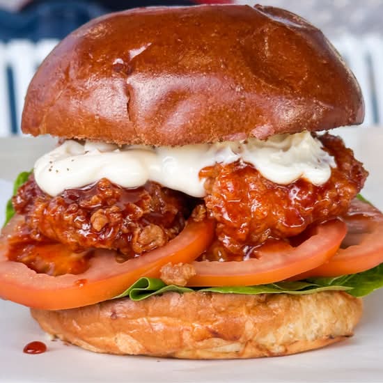 Korean Chicken Burger (U)