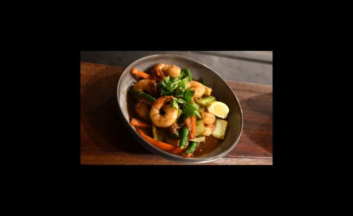 K100. Garlic Prawn
