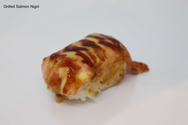 Grilled Salmon Nigiri