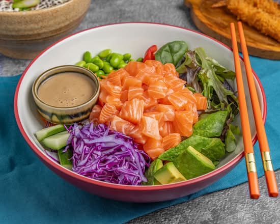 Fresh Salmon Poke Bowl