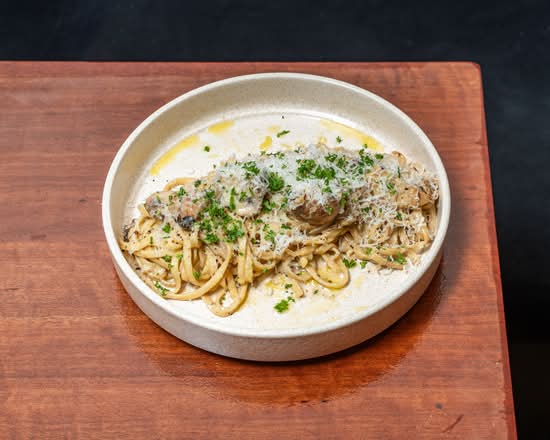 Wild Mushrooms and Creme Fraiche