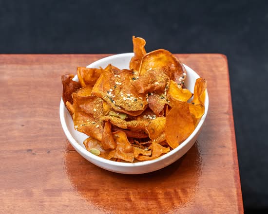 Sweet Potato Crisps Dukkah