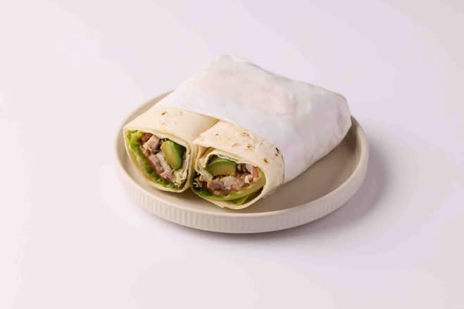 Grilled chicken wrap