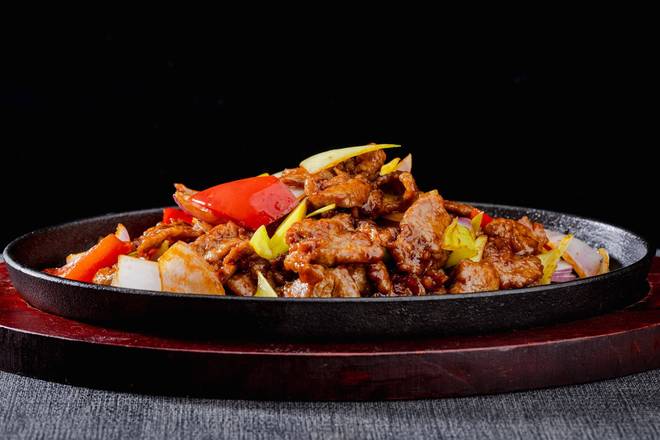 😀Sizzling Mongolian Beef(GF)