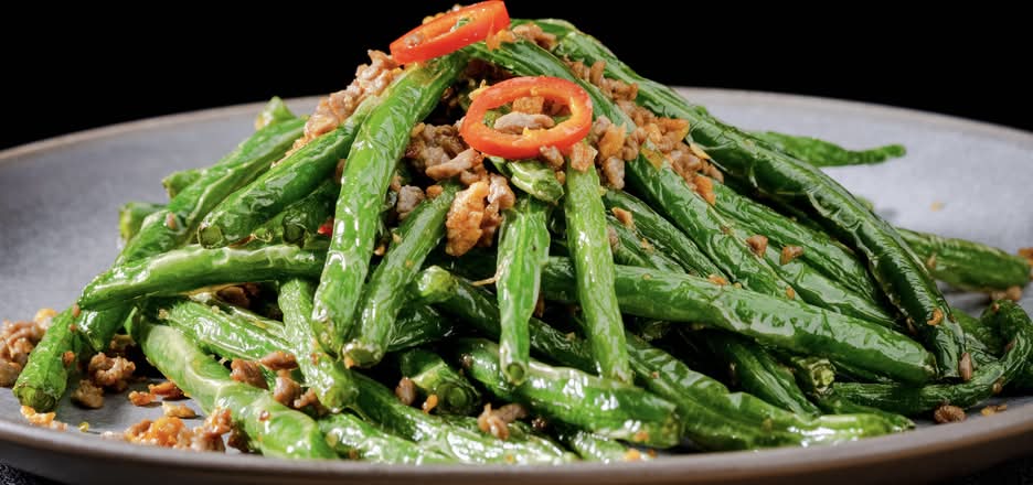 🔥Doubt Fried Green Beans with pork minced