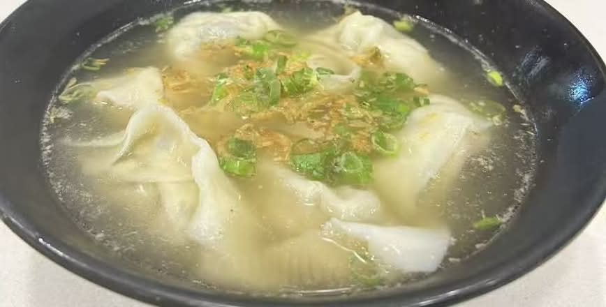 👍😘Shanghai style  Pork Wontons Soup (8 Pcs)