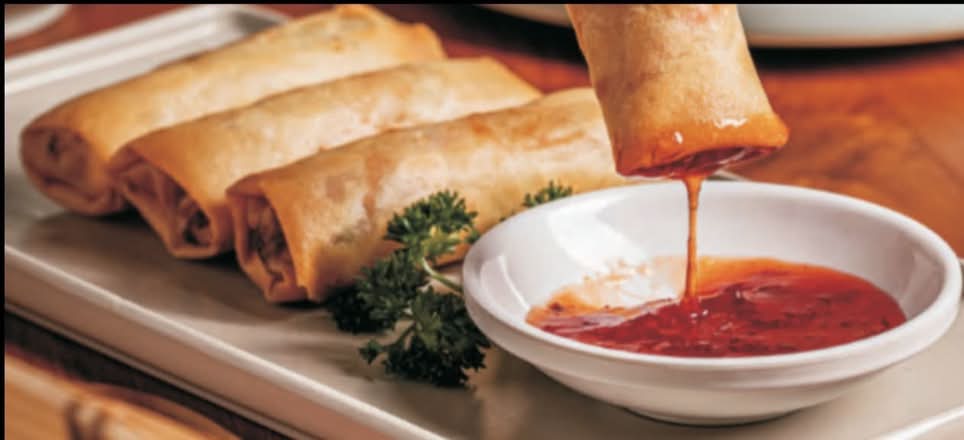 Vegetable Spring Roll (4 Pcs)
