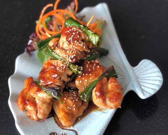 grill chicken yakitori