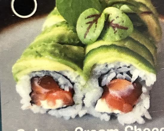 Salmon cream cheese avo