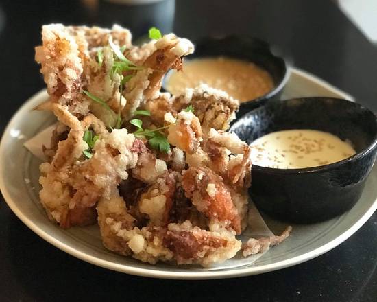 battered deep fried soft shell crab