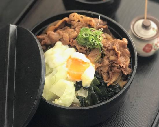 Spicy wagyu beef udon