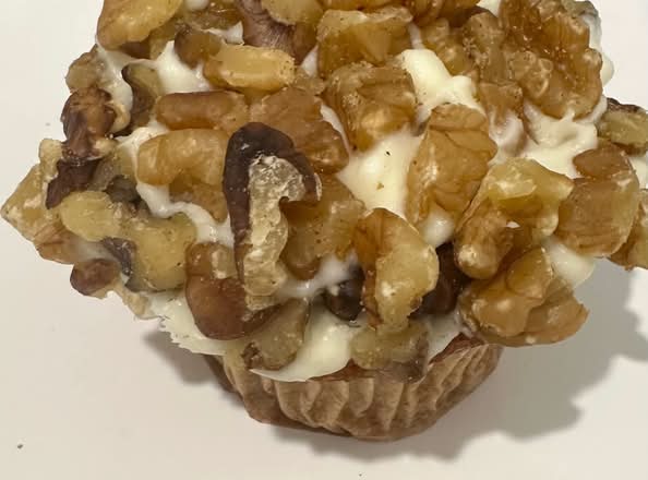 Carrot, Orange & Nut Cupcake