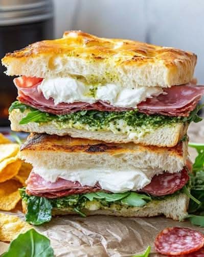 Ham&Salami Focaccia