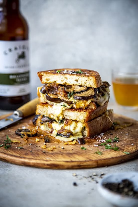 Magic Mushroom Toastie