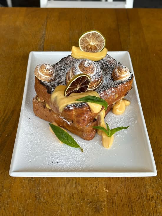 Lemon Meringue French Toast