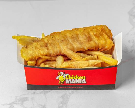 Battered Fish and Chips