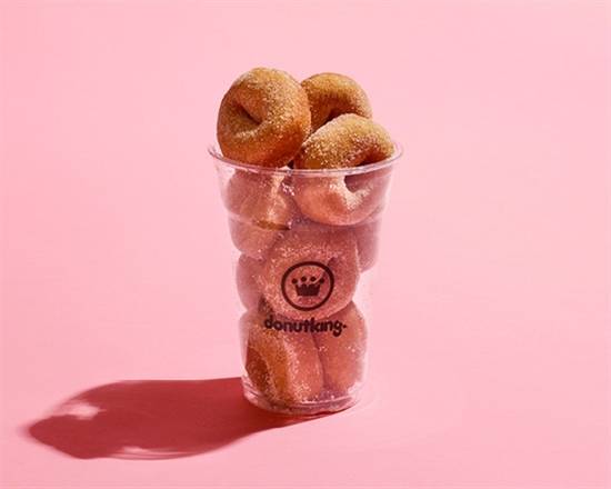 10 Mini Cinnamon Donut Cup