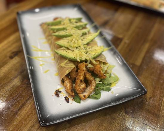 Chilli Chicken Crepe
