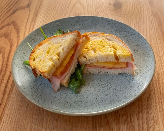 Ham, Cheese and Tomato Toastie
