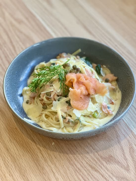 Smoked Salmon Linguine