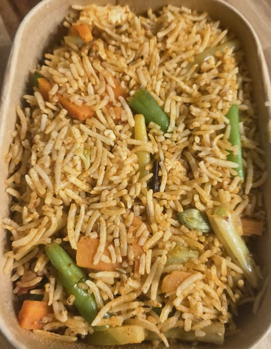 Vegetable Biryani (V)