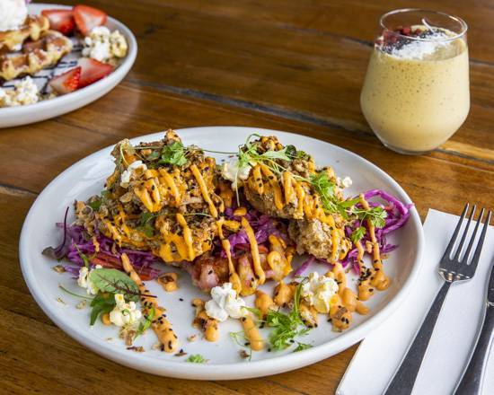 Crispy Chicken Waffles
