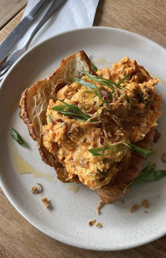 Chilli Scrambled on sourdough