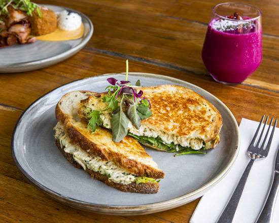 Poached Chicken Sandwich