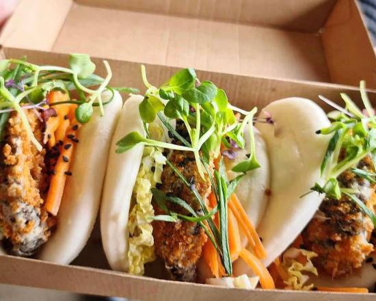 NEW - Tempura Mushroom Bao Buns (x3 & V)