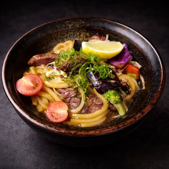 Beef Yaki Udon (stir fried)