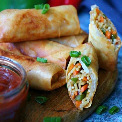 Spring rolls chef special