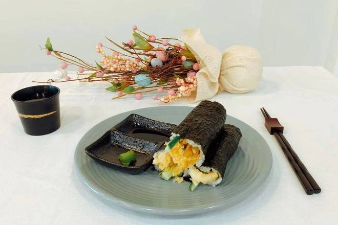 Tempura Squid Sushi Hand Roll