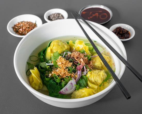 Wonton Mee Noodle Soup