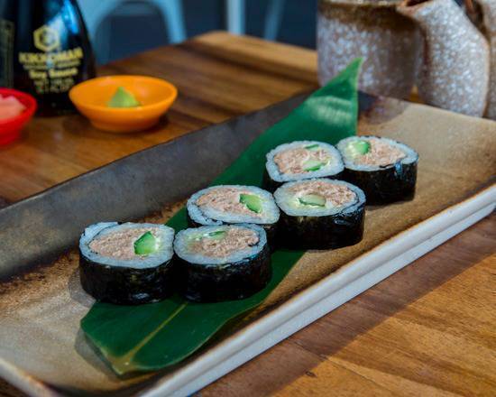 Cooked Tuna with Cucumber Roll