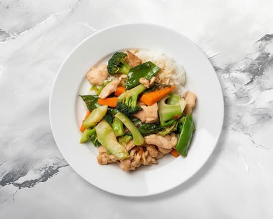 Sweet and Sour Chicken Rice