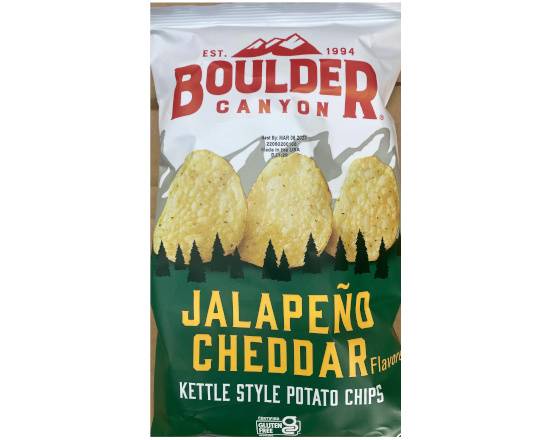 Boulder Canyon Chips Jalapeno Cheddar 142g