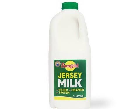Sungold Jersey full Cream Milk 2L